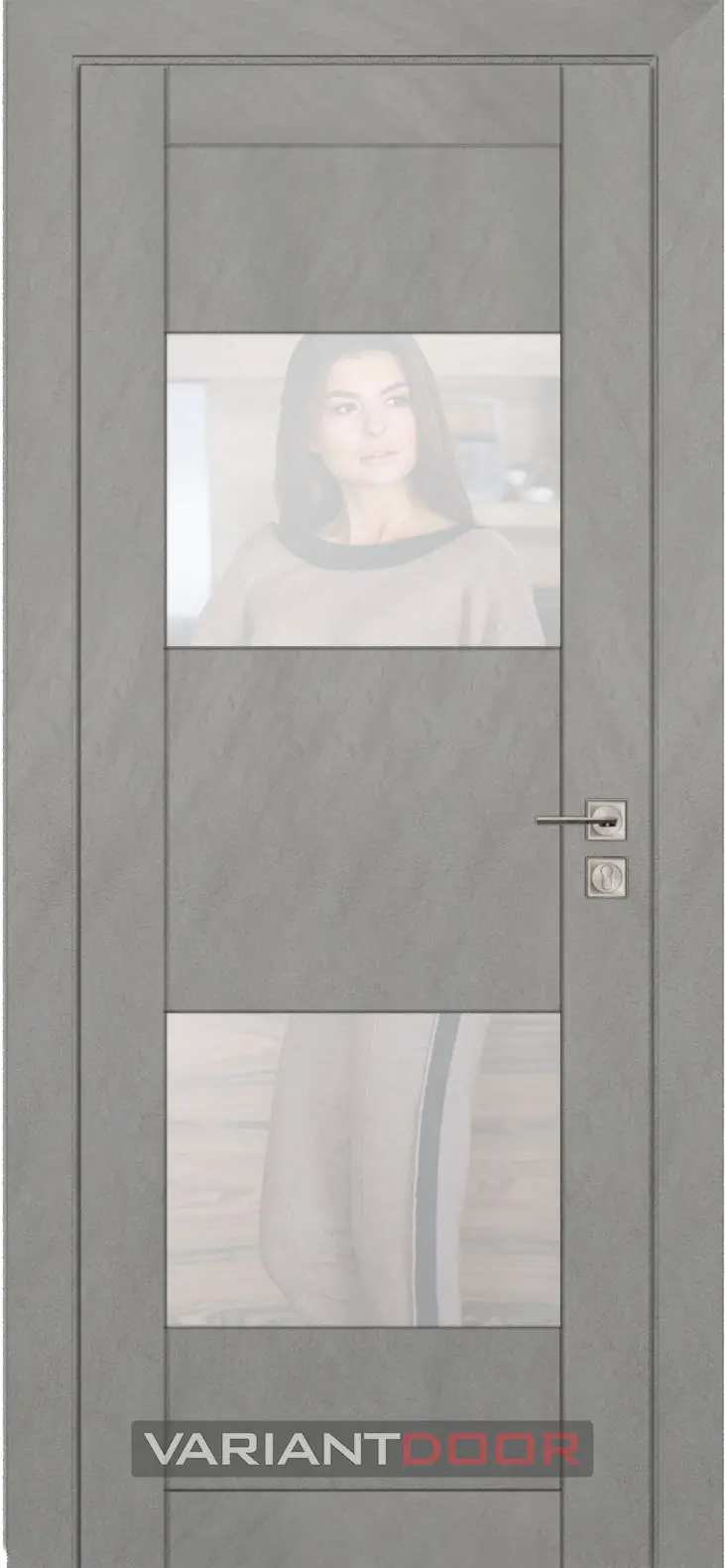 VariantDoor 02-12 Бял бетон