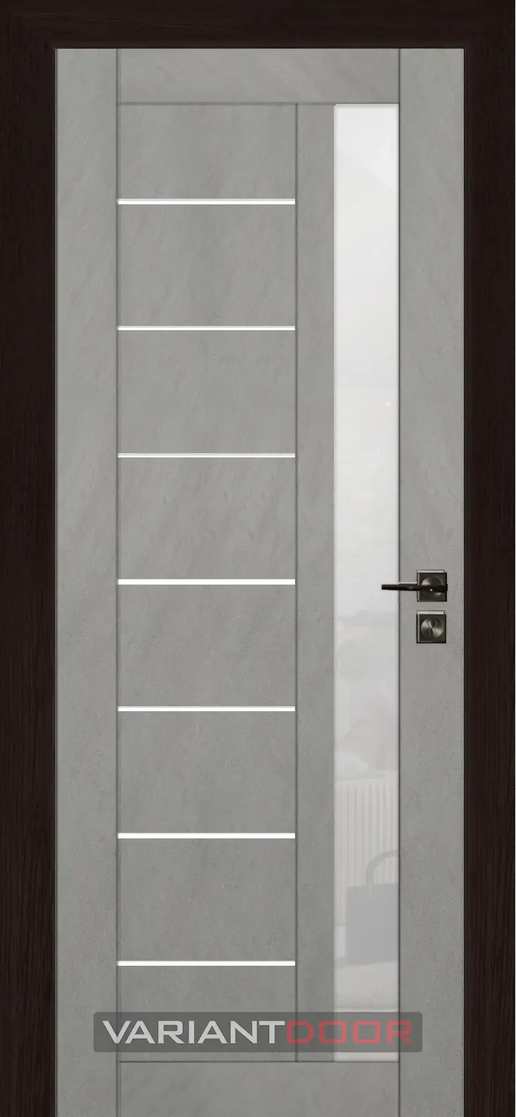 VariantDoor 09-3 Бял бетон-венге