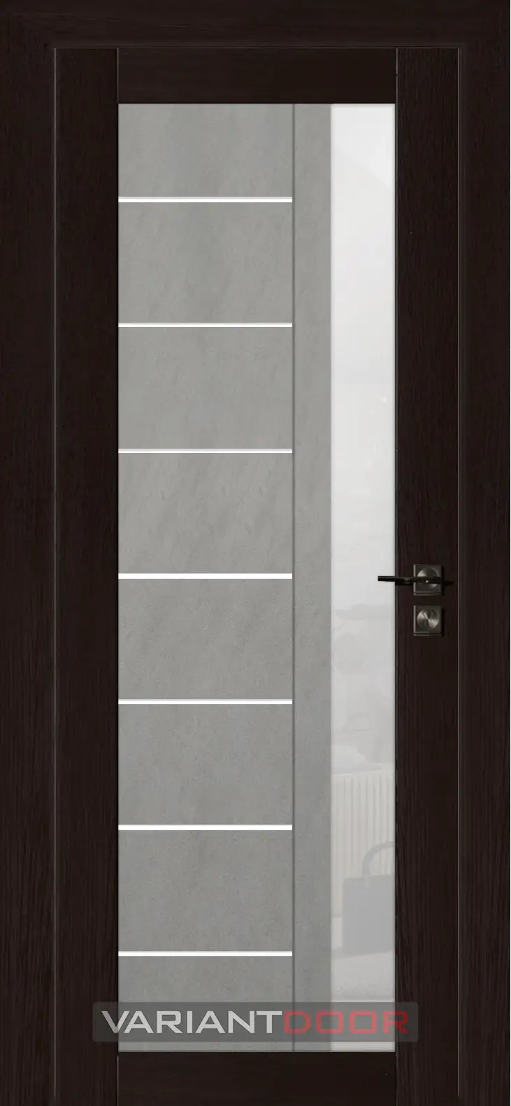 VariantDoor 09-7 Бял бетон-венге