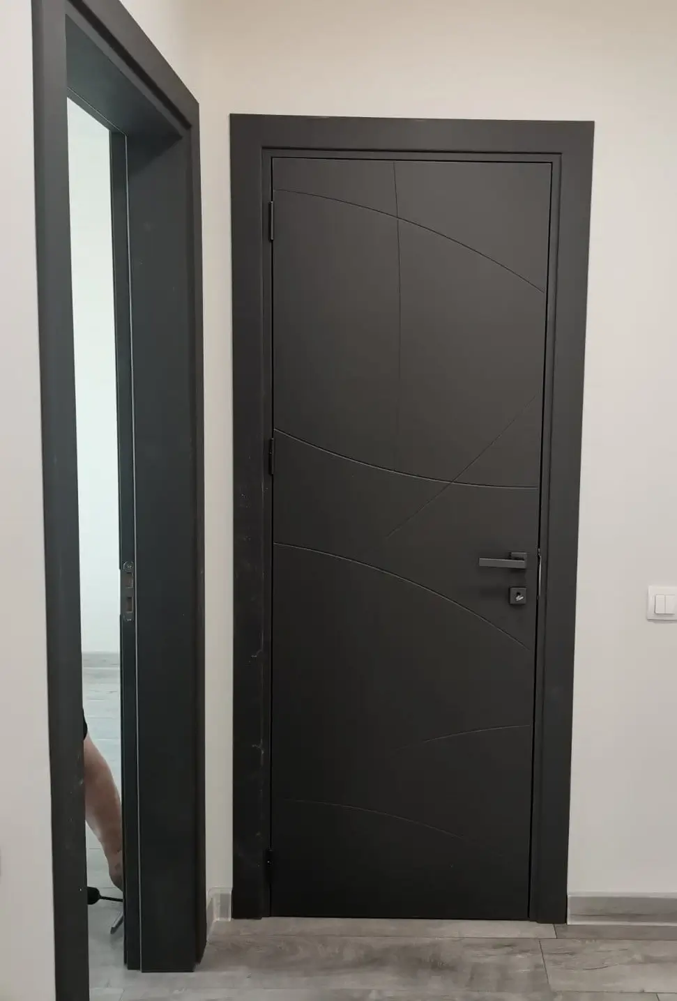 VDA100 антрацит + алуминиева + огледало